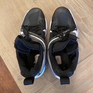 nike react hyperset black volleyball shoes size 8